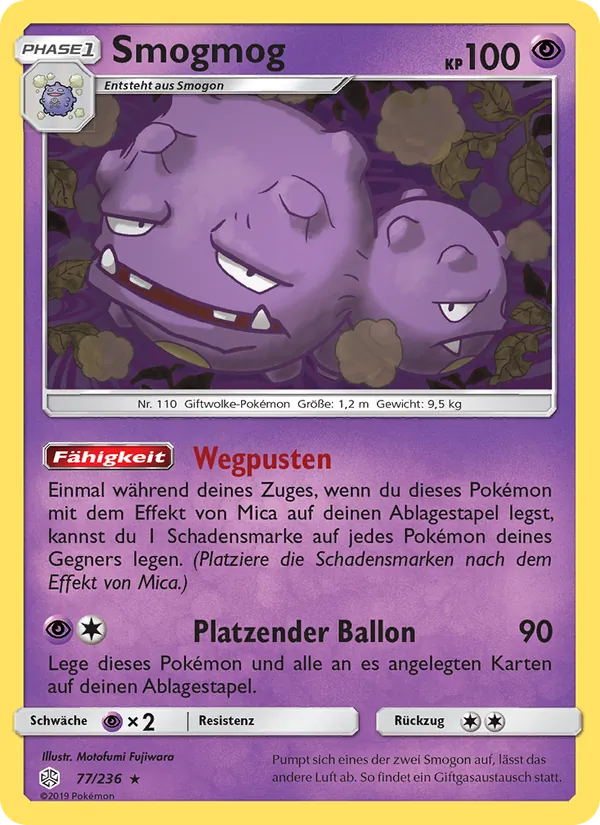 Karte Smogmog aus Welten im Wandel, Nummer 77/236