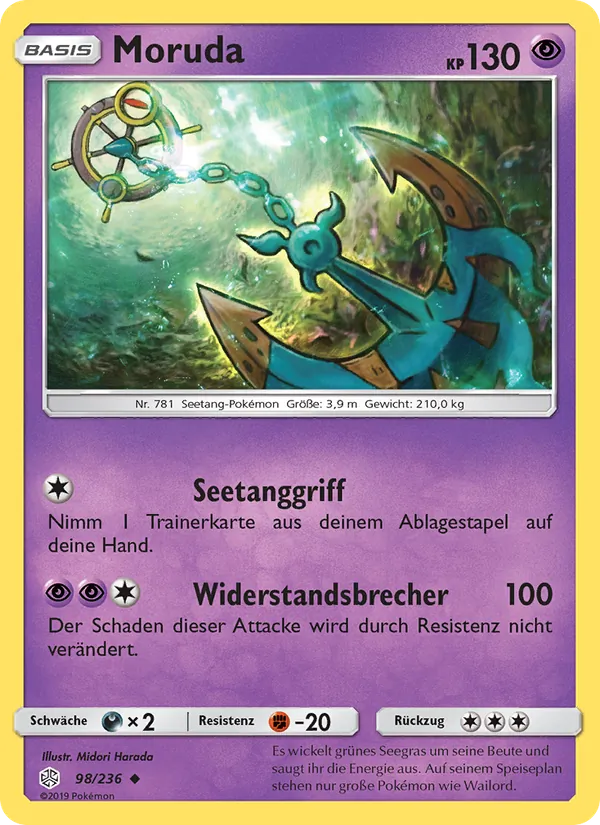 Karte Moruda aus Welten im Wandel, Nummer 98/236