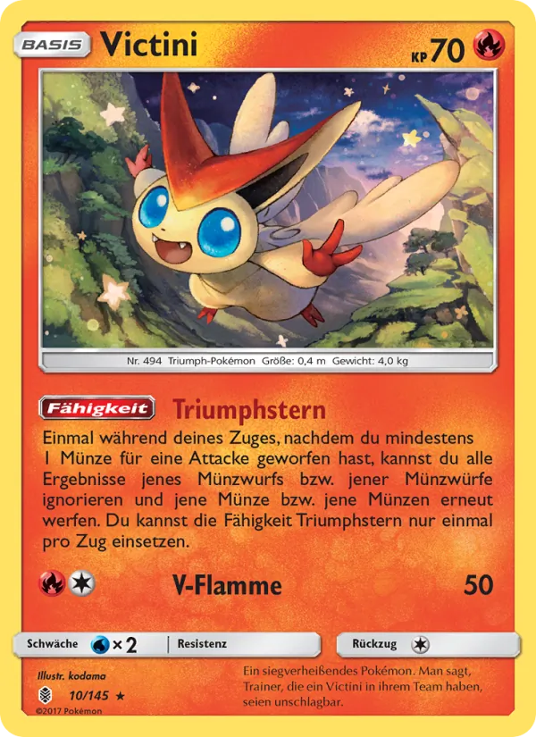 Karte Victini aus Stunde der Wächter, Nummer 10/145