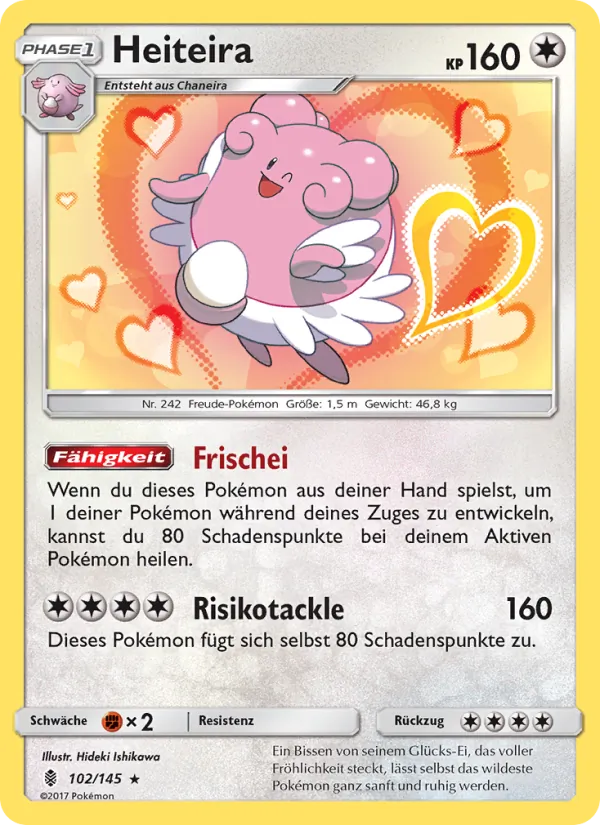 Karte Heiteira aus Stunde der Wächter, Nummer 102/145