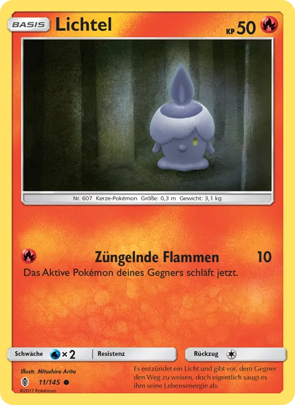 Karte Lichtel aus Stunde der Wächter, Nummer 11/145