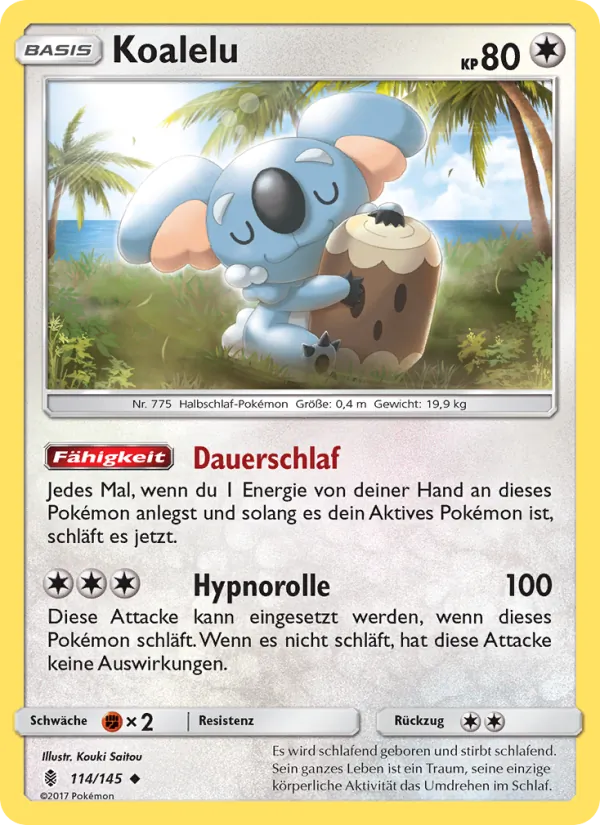 Karte Koalelu aus Stunde der Wächter, Nummer 114/145