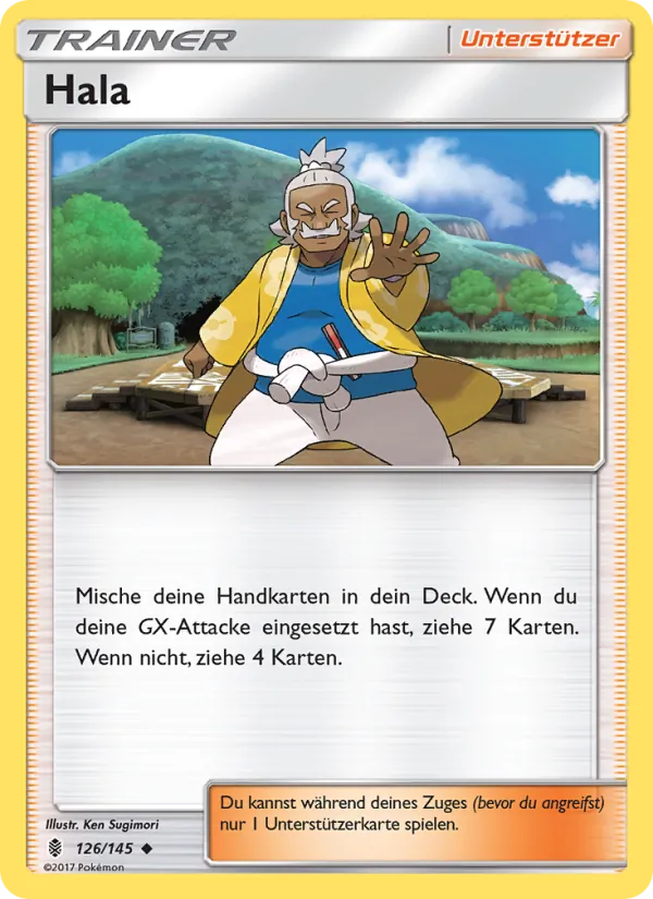 Karte Hala aus Stunde der Wächter, Nummer 126/145