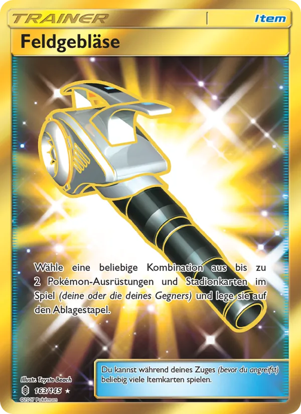Karte Feldgebläse aus Stunde der Wächter, Nummer 163/145