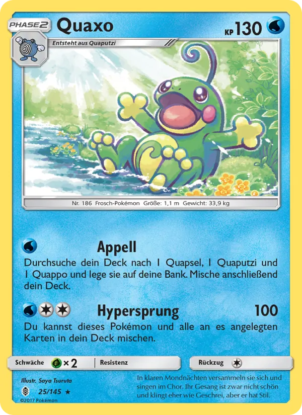 Karte Quaxo aus Stunde der Wächter, Nummer 25/145