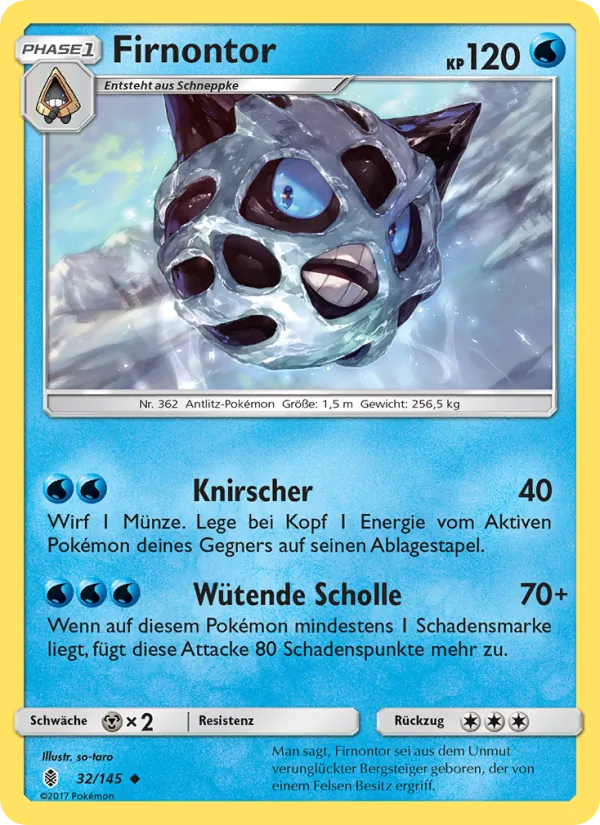 Karte Firnontor aus Stunde der Wächter, Nummer 32/145