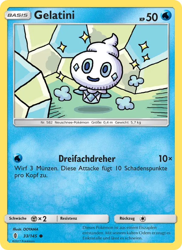 Karte Gelatini aus Stunde der Wächter, Nummer 33/145