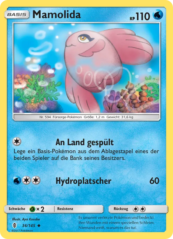 Karte Mamolida aus Stunde der Wächter, Nummer 36/145