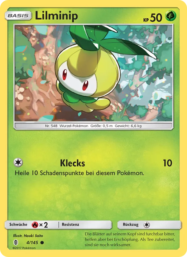 Karte Lilminip aus Stunde der Wächter, Nummer 4/145