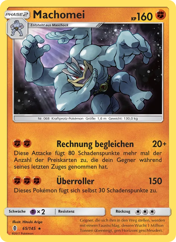 Karte Machomei aus Stunde der Wächter, Nummer 65/145