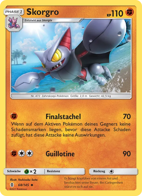 Karte Skorgro aus Stunde der Wächter, Nummer 68/145