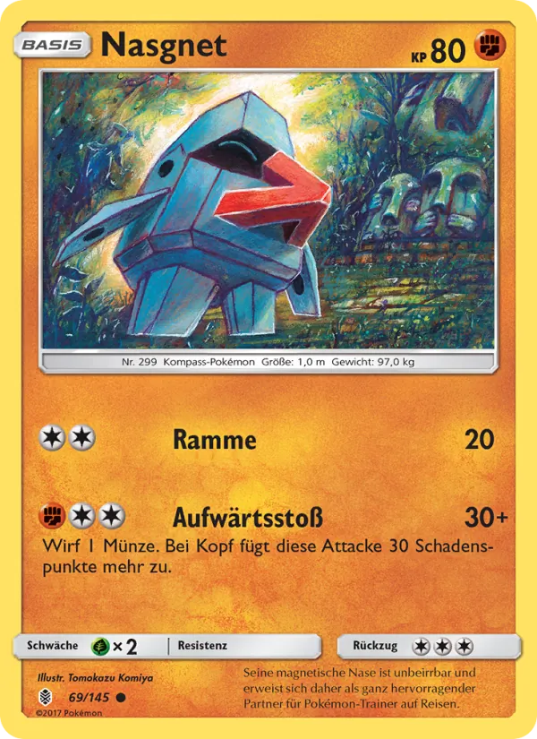 Karte Nasgnet aus Stunde der Wächter, Nummer 69/145