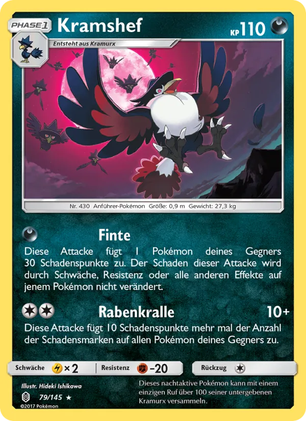 Karte Kramshef aus Stunde der Wächter, Nummer 79/145