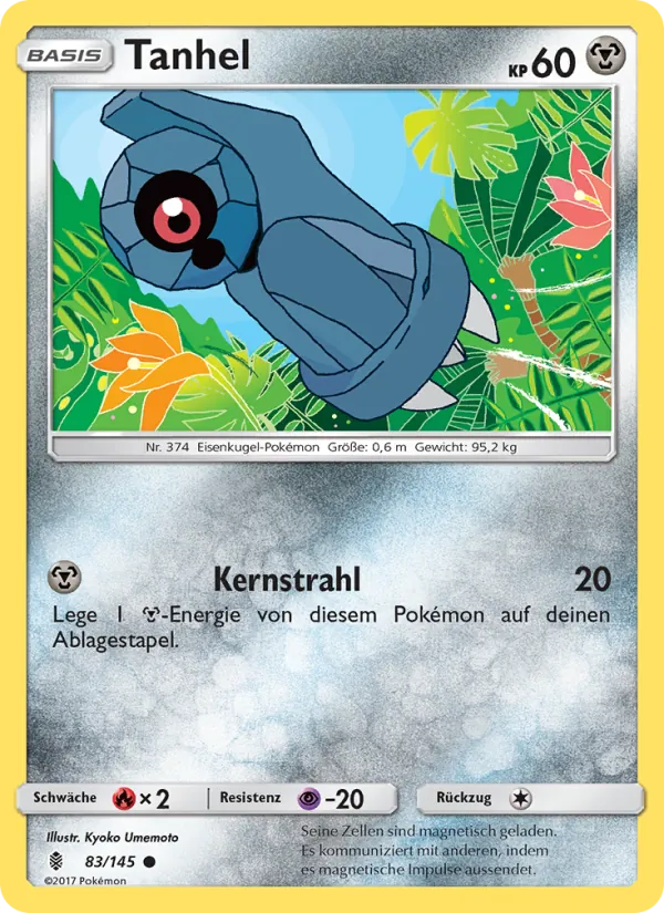 Karte Tanhel aus Stunde der Wächter, Nummer 83/145
