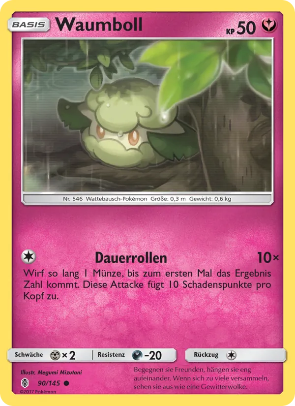 Karte Waumboll aus Stunde der Wächter, Nummer 90/145