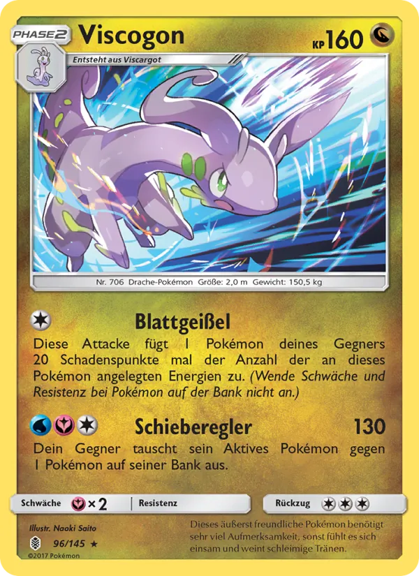 Karte Viscogon aus Stunde der Wächter, Nummer 96/145