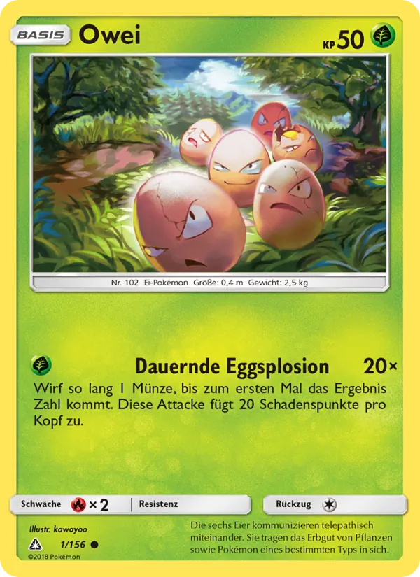 Karte Owei aus Ultra-Prisma, Nummer 1/156
