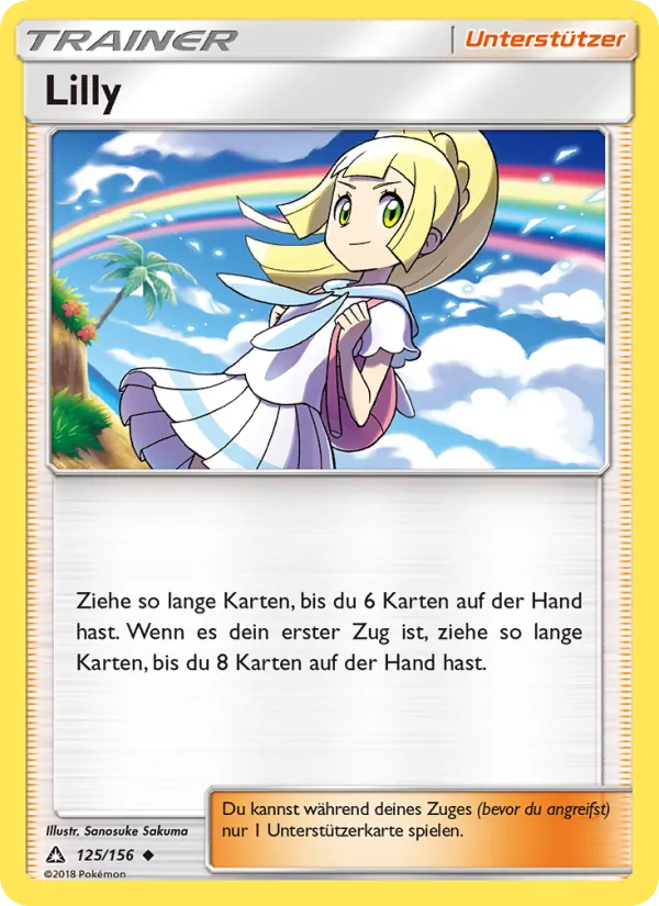 Karte Lilly aus Ultra-Prisma, Nummer 125/156