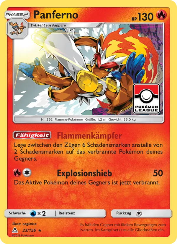 Karte Panferno aus Ultra-Prisma, Nummer 23/156