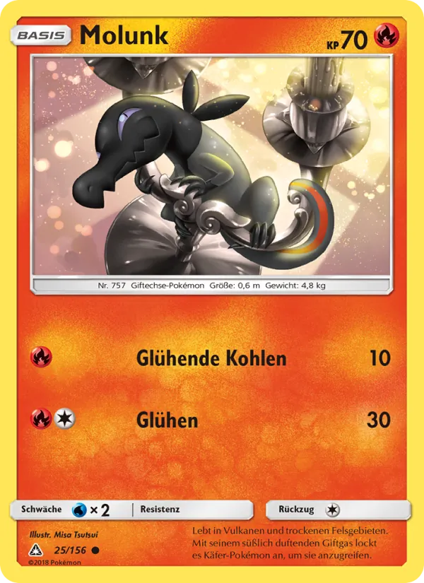 Karte Molunk aus Ultra-Prisma, Nummer 25/156