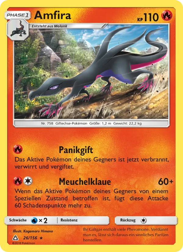 Karte Amfira aus Ultra-Prisma, Nummer 26/156