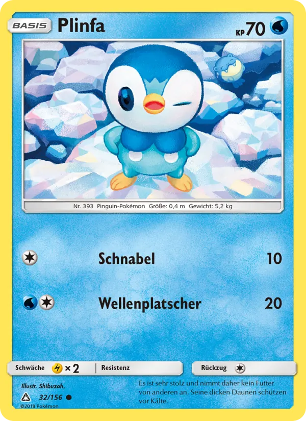 Karte Plinfa aus Ultra-Prisma, Nummer 32/156