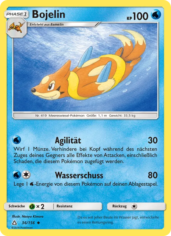 Karte Bojelin aus Ultra-Prisma, Nummer 36/156