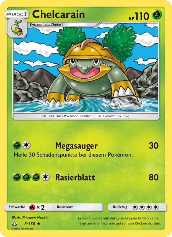 Karte Chelcarain aus Ultra-Prisma, Nummer 8/156