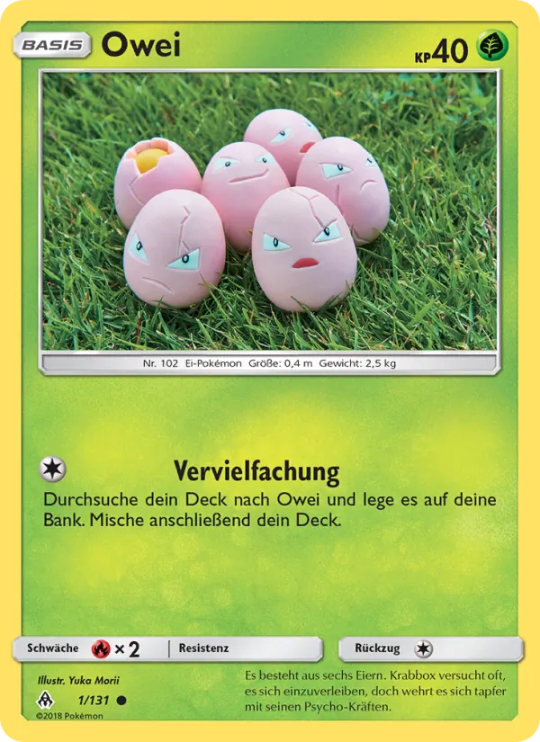 Karte Owei aus Grauen Der Lichtfinsternis, Nummer 1/131
