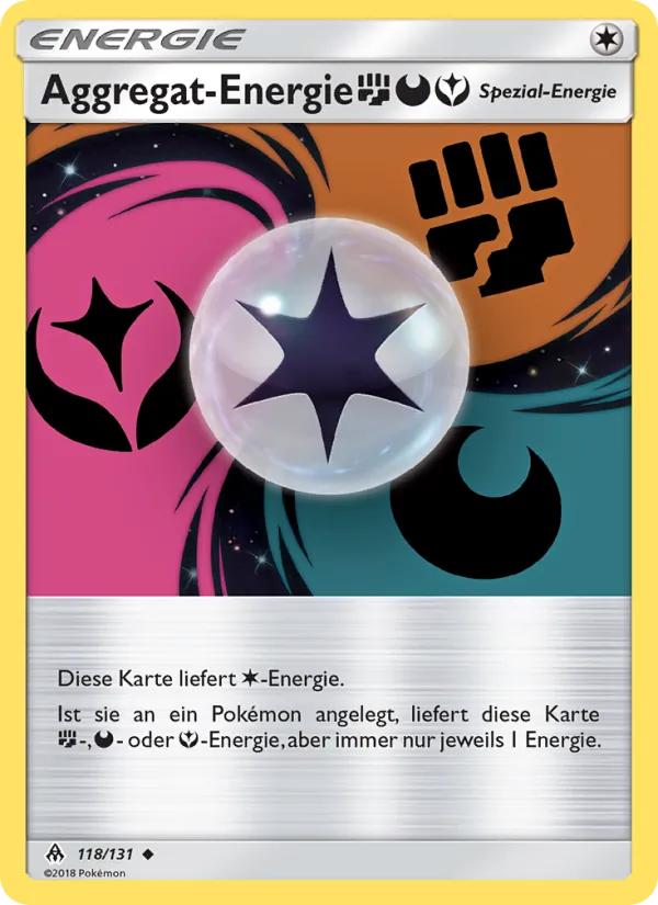 Karte Aggregat-Energie FightingDarknessFairy aus Grauen Der Lichtfinsternis, Nummer 118/131