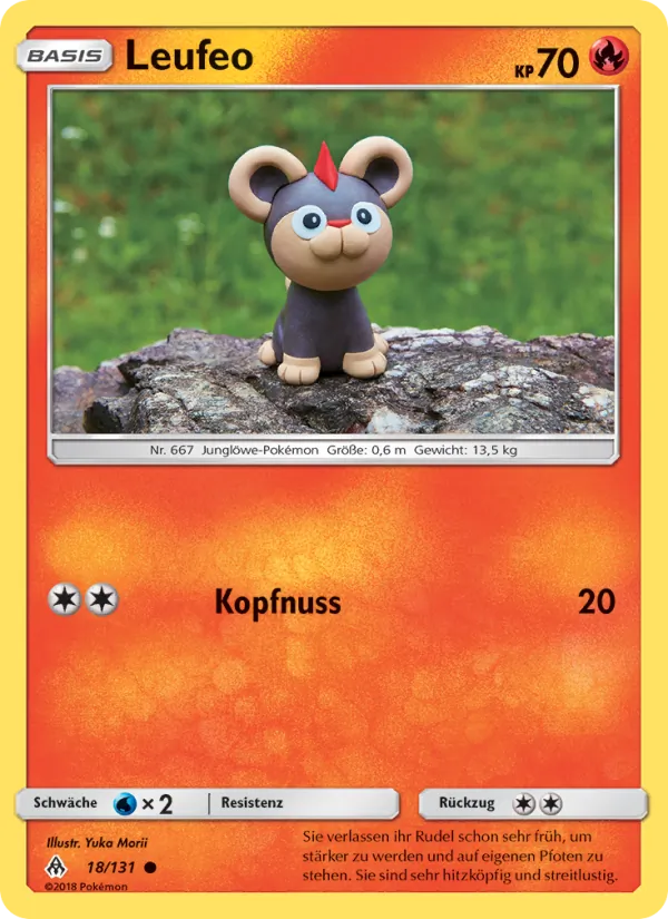 Karte Leufeo aus Grauen Der Lichtfinsternis, Nummer 18/131