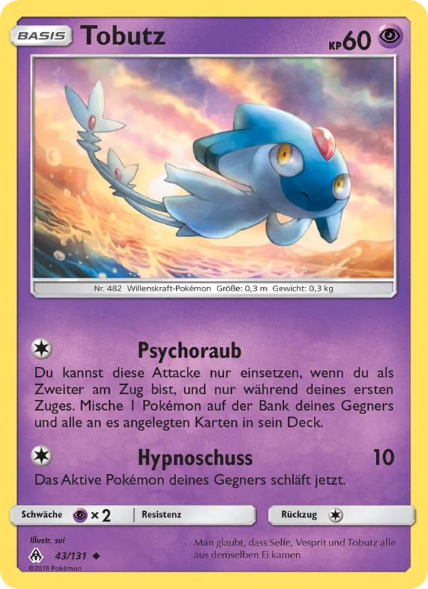 Karte Tobutz aus Grauen Der Lichtfinsternis, Nummer 43/131