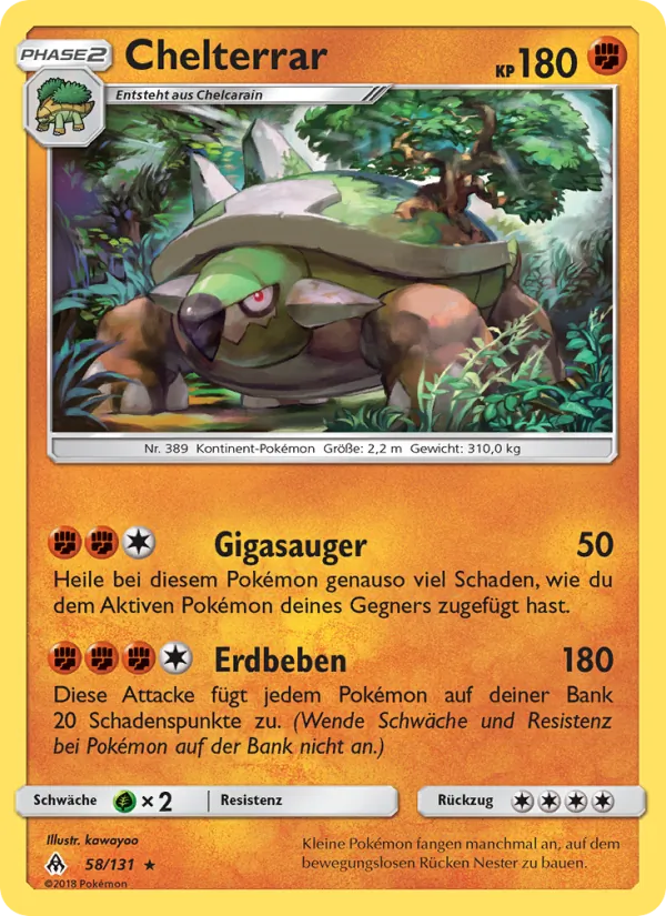 Karte Chelterrar aus Grauen Der Lichtfinsternis, Nummer 58/131