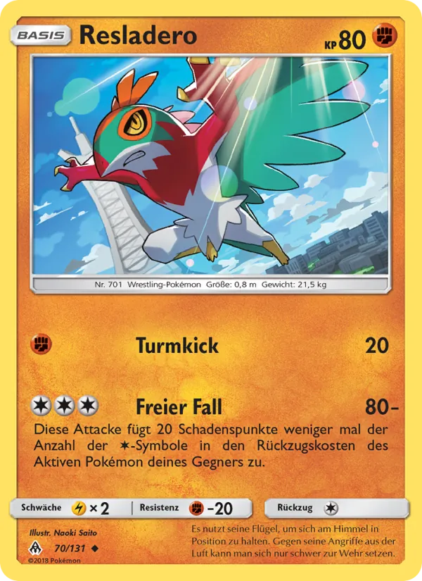 Karte Resladero aus Grauen Der Lichtfinsternis, Nummer 70/131