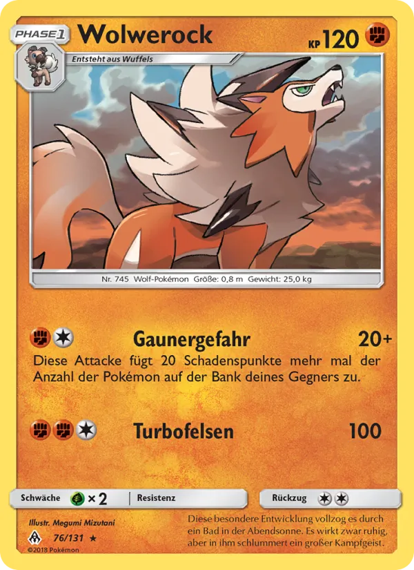 Karte Wolwerock aus Grauen Der Lichtfinsternis, Nummer 76/131