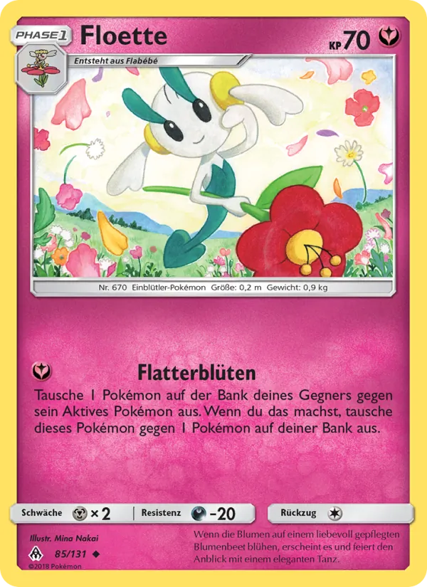 Karte Floette aus Grauen Der Lichtfinsternis, Nummer 85/131