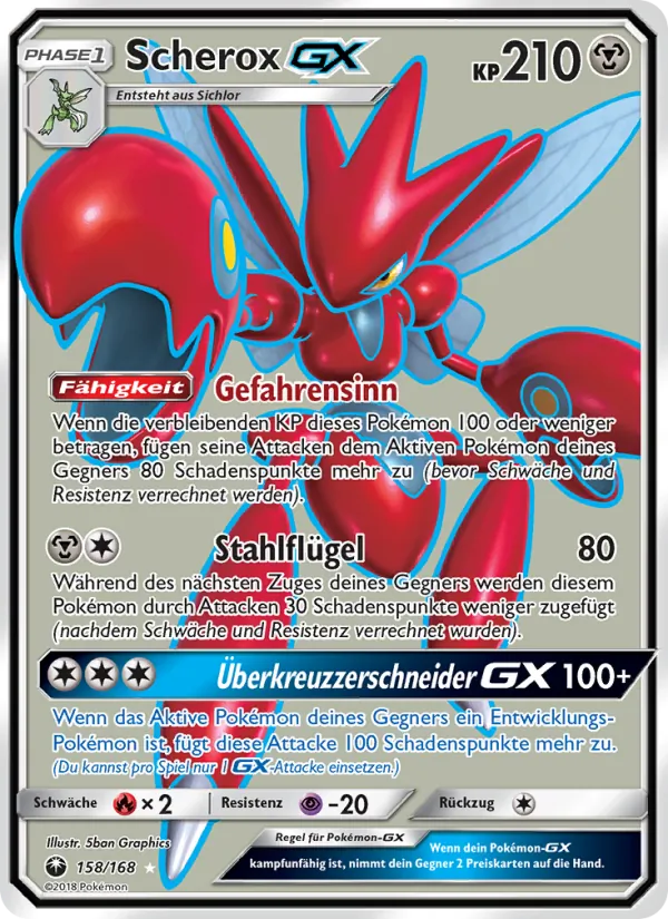Karte Scherox GX aus Sturm Am Firmament, Nummer 158/168