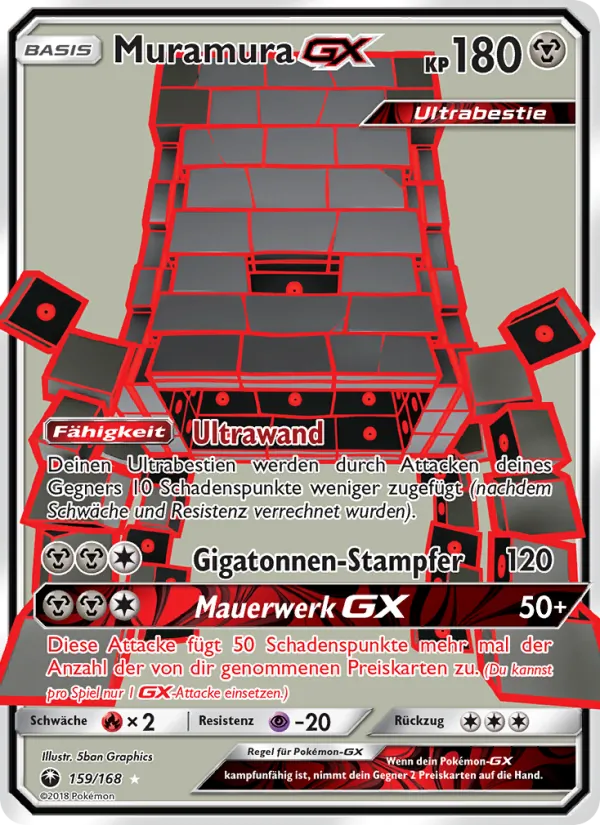 Karte Muramura GX aus Sturm Am Firmament, Nummer 159/168