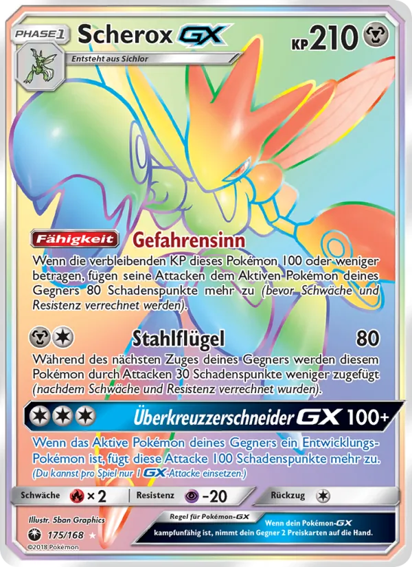 Karte Scherox GX aus Sturm Am Firmament, Nummer 175/168