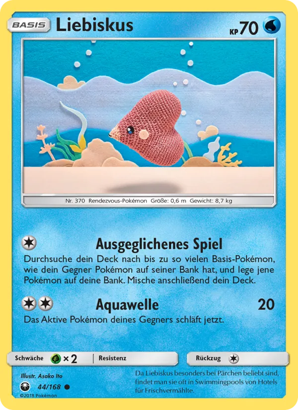 Karte Liebiskus aus Sturm Am Firmament, Nummer 44/168