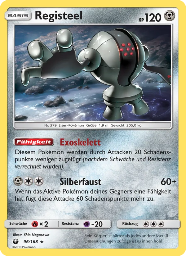 Karte Registeel aus Sturm Am Firmament, Nummer 96/168
