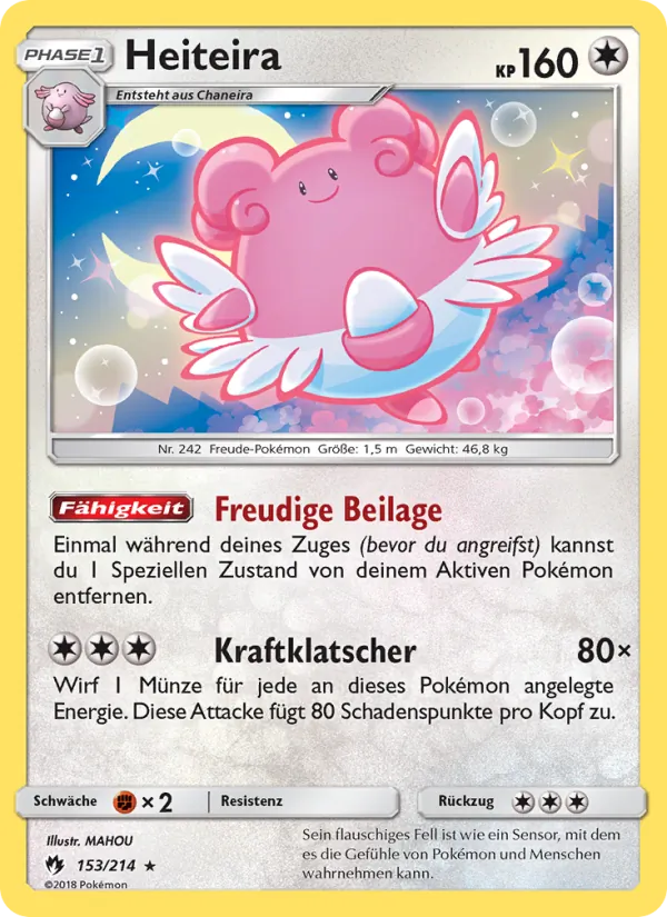 Karte Heiteira aus Echo des Donners, Nummer 153/214