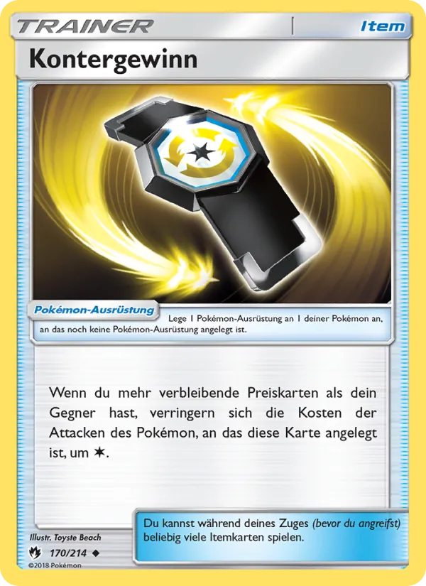 Karte Kontergewinn aus Echo des Donners, Nummer 170/214