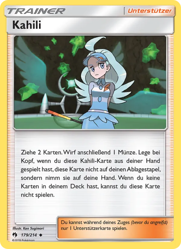 Karte Kahili aus Echo des Donners, Nummer 179/214