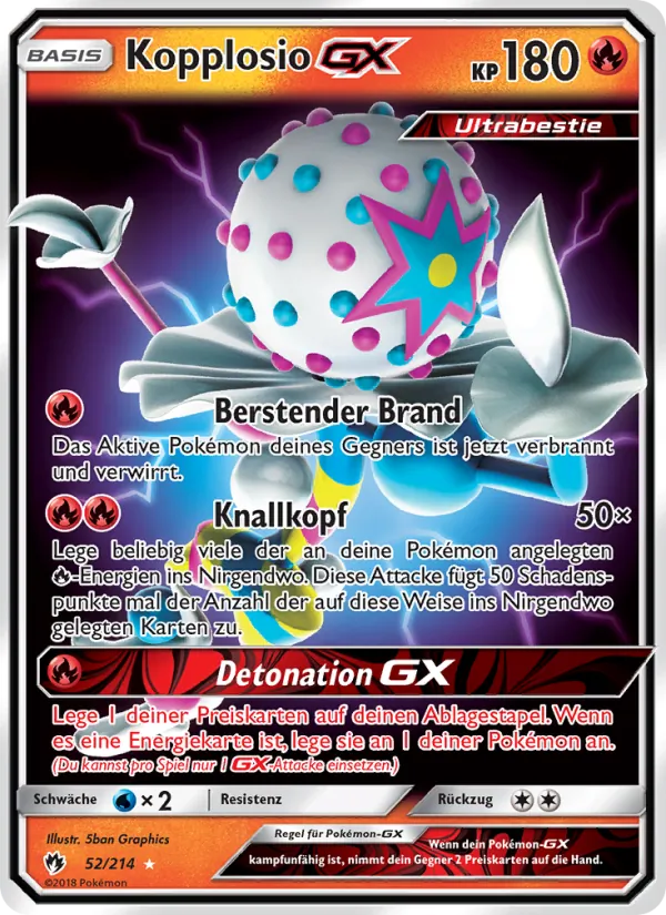 Karte Kopplosio GX aus Echo des Donners, Nummer 52/214
