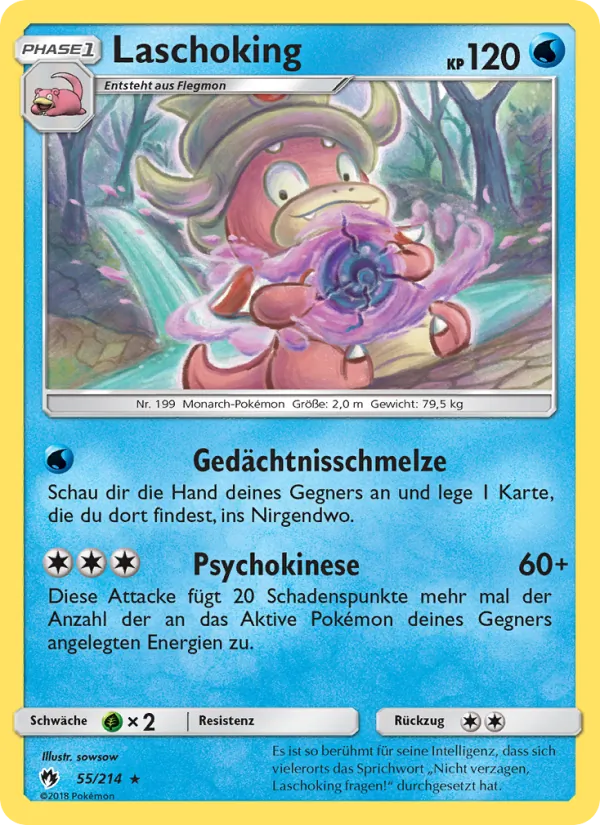 Karte Laschoking aus Echo des Donners, Nummer 55/214