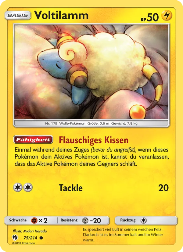 Karte Voltilamm aus Echo des Donners, Nummer 75/214
