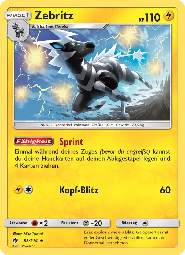 Karte Zebritz aus Echo des Donners, Nummer 82/214