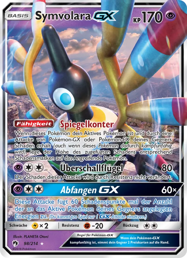 Karte Symvolara GX aus Echo des Donners, Nummer 98/214