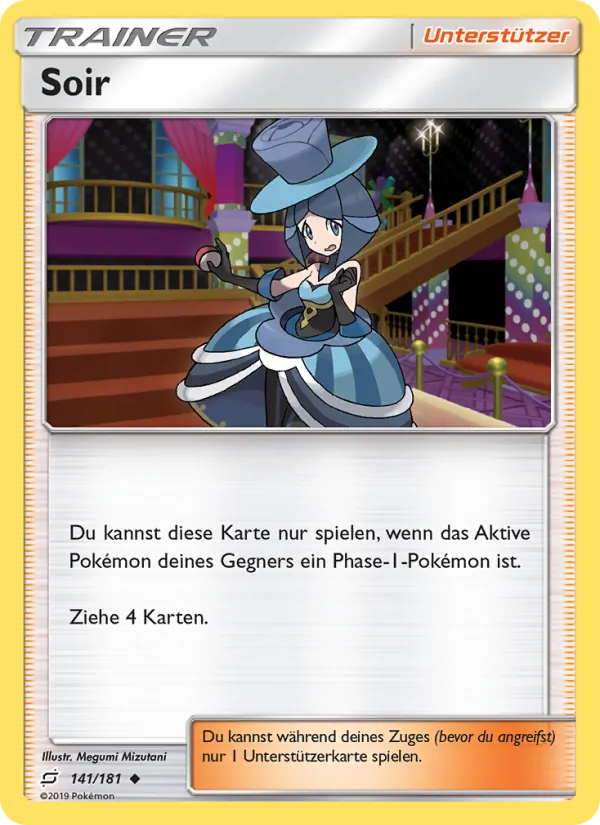 Karte Soir aus Teams Sind Trumpf, Nummer 141/181